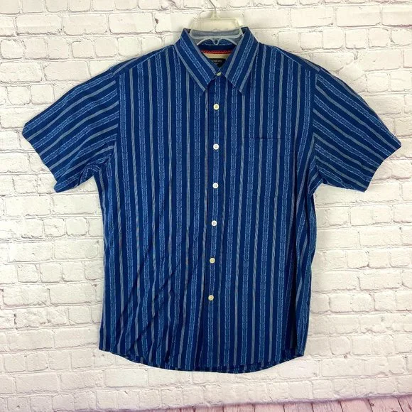 dockers short sleeve dress shirts Essential Button-Up Shirt, Classic Fit Dockers